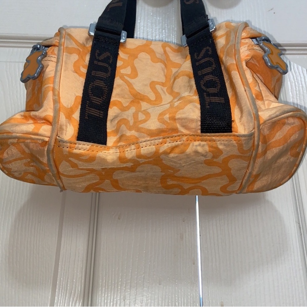 Tous Orange Mini Bag with Black Straps - Picture 5 of 13
